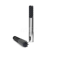 Corner Radius End Mill: 5/8″ Dia, 3/4″ LOC, 0.06″ Radius, 8 Flutes, Solid Carbide 5″ OAL, 5/8″ Shank Dia, 40 ° Helix, AlCromax Coated, Corner Radius End, Centercutting, Series 285