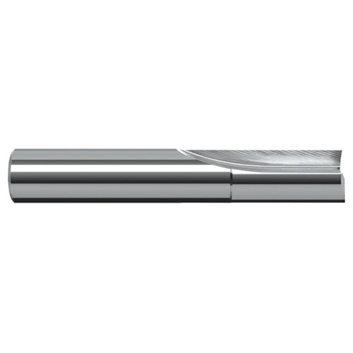 End Mills for Composites - 0.0625″ (1/16″) Cutter Diameter × 0.1875″ (3/16″) Length of Cut Carbide Composite Cutting Square End Mill, 2 Flutes - Exact Industrial Supply