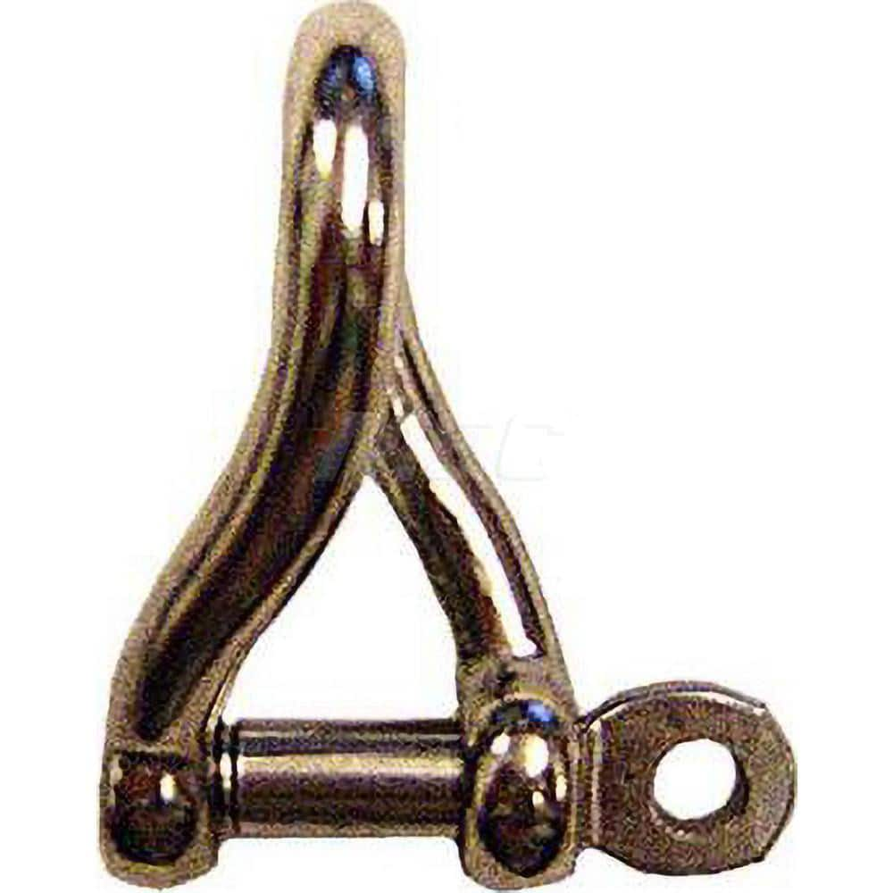 Shackle: Screw Pin Stainless Steel, 3/8″ Pin Dia