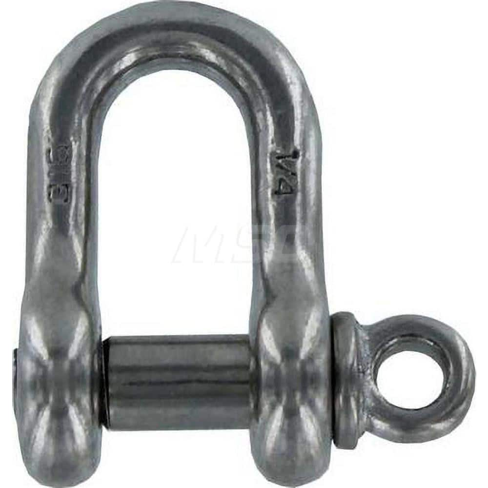 Shackle: Screw Pin Stainless Steel, 5/16″ Pin Dia