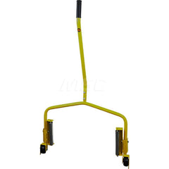 Dollies & Hand Trucks; Dolly Type: Single Unit w/Handle; Load Capacity (Lb.): 280.000; Maximum Wheel Diameter: 24-1/2; Minimum Wheel Diameter: 19-1/2; Number of Wheels: 2.000; Wheel Material: Nylon; Color: Yellow; Material: Steel; Material: Steel