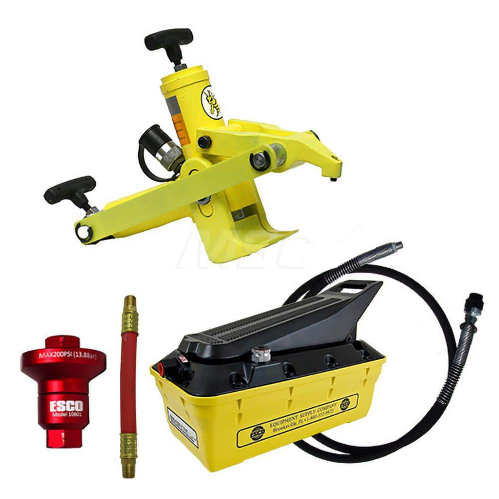 Tire Changers & Balancers; Type: Tire Bead Breaker; Includes: 3.5 qt Hydraulic Pump; Coupler; Hose; Bead Breaker; Cylinder Stroke Length (Inch): 3-3/4