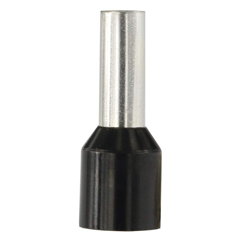 Electrical Wire Ferrules; Insulation Type: Partially Insulated; Connection Type: Crimp; Compatible Wire Size (sq mm): 6 mm ™; 10 AWG; Compatible Wire Size (AWG): 10; Pin Length: 10.0 mm; 0.394 in; Pin Length (mm): 10; Pin Diameter: 3.5 mm; Overall Length: