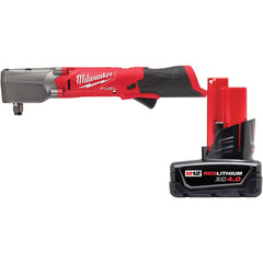 Milwaukee Tool - Cordless Impact Wrenches & Ratchets Voltage: 12.00 Drive Size (Inch): 1/2 - Eagle Tool & Supply