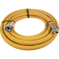 Alliance Hose & Rubber - Water & Discharge Hose; Inside Diameter (Decimal Inch): 0.7500 ; Outside Diameter (Decimal Inch): 1.1000 ; Outside Diameter (Inch): 1-7/64 ; Color: Yellow ; Working Pressure (psi): 1000.000 ; Length (Feet): 50 - Exact Industrial Supply