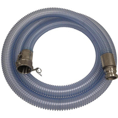 Kuriyama of America - Food & Beverage Hose; Inside Diameter (Inch): 2.5 ; Outside Diameter (Decimal Inch): 2.9900 ; Length (Feet): 20 ; Bend Radius (Inch): 5 ; Maximum Working Pressure (psi): 40.000 ; Vacuum Rating: 28 In. Hg; 24 In. Hg - Exact Industrial Supply