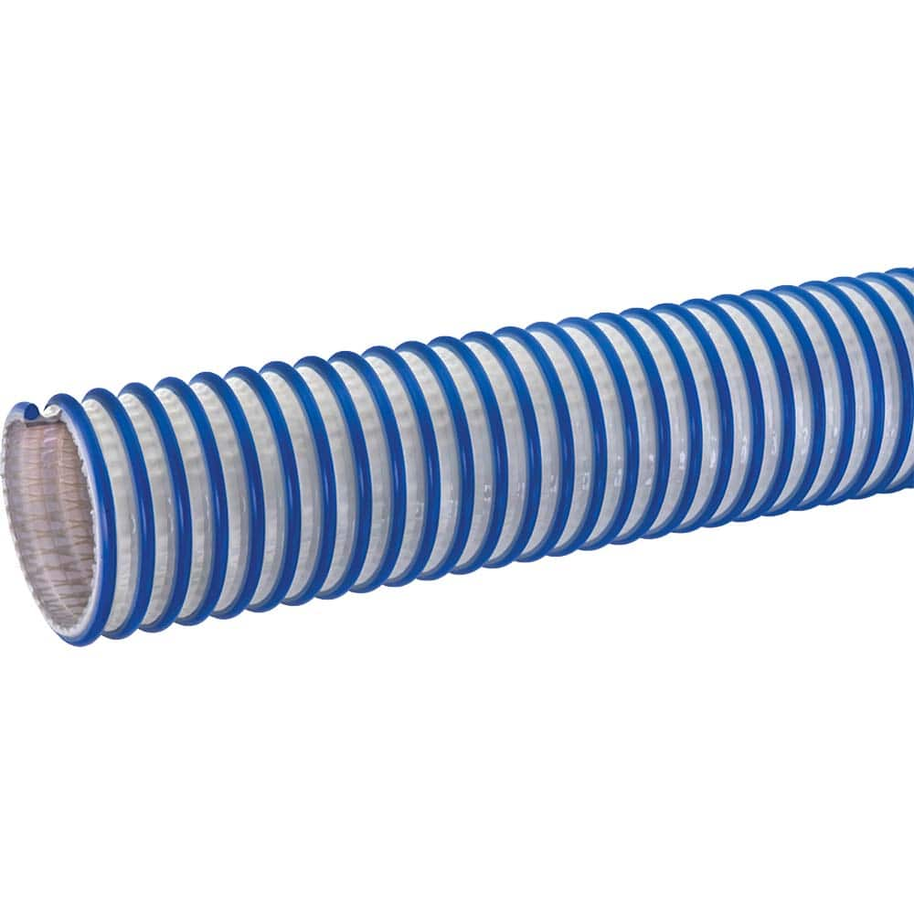 Kuriyama of America - Food & Beverage Hose; Inside Diameter (Inch): 1.5 ; Outside Diameter (Decimal Inch): 1.9500 ; Length (Feet): 1 ; Bend Radius (Decimal Inch): 2.5000 ; Maximum Working Pressure (psi): 110.000 ; Vacuum Rating: 28 In. Hg - Exact Industrial Supply