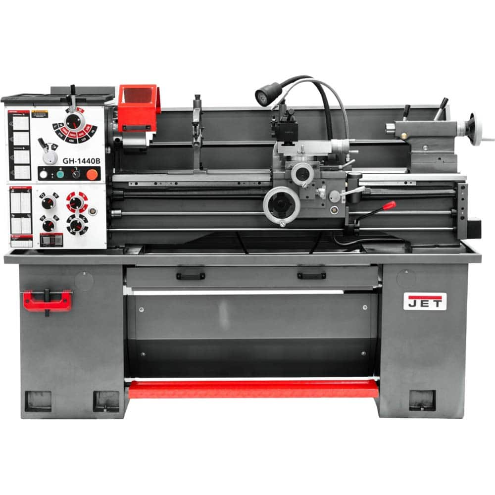 Jet - Bench, Engine & Toolroom Lathes Machine Type: Bench Lathe Spindle Speed Control: Geared Head - Eagle Tool & Supply