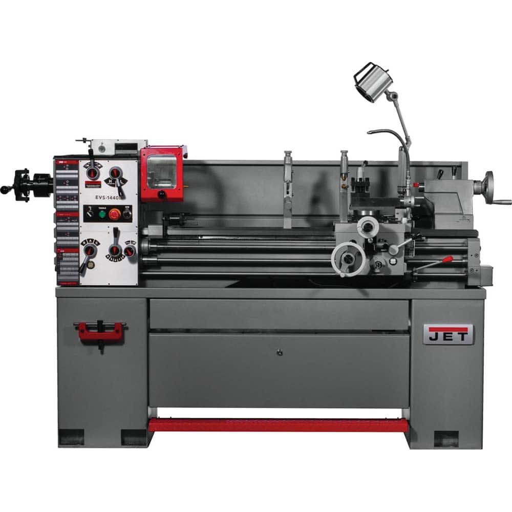 Jet - Bench, Engine & Toolroom Lathes Machine Type: Bench Lathe Spindle Speed Control: Electronic Variable Speed - Eagle Tool & Supply