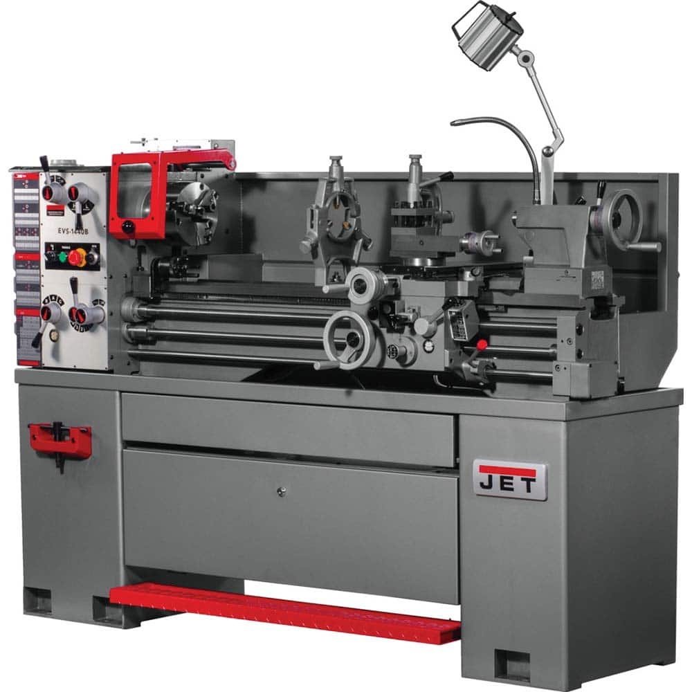 Jet - Bench, Engine & Toolroom Lathes Machine Type: Bench Lathe Spindle Speed Control: Electronic Variable Speed - Eagle Tool & Supply