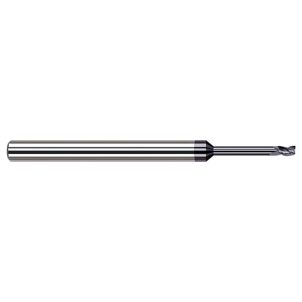 Harvey Tool - Square End Mills; Mill Diameter (mm): 1.20 ; Mill Diameter (Inch): 3/64 ; Mill Diameter (Decimal Inch): 0.0470 ; Length of Cut (Decimal Inch): 0.0700 ; Material: Solid Carbide ; Finish/Coating: AlTiN - Exact Industrial Supply