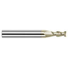 Harvey Tool - 3/32", 0.279" LOC, 1/8" Shank Diam, 1-1/2" OAL, 2 Flute Solid Carbide Square End Mill - Exact Industrial Supply