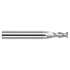 Harvey Tool - 5/32", 9/16" LOC, 3/16" Shank Diam, 2" OAL, 2 Flute Solid Carbide Square End Mill - Exact Industrial Supply