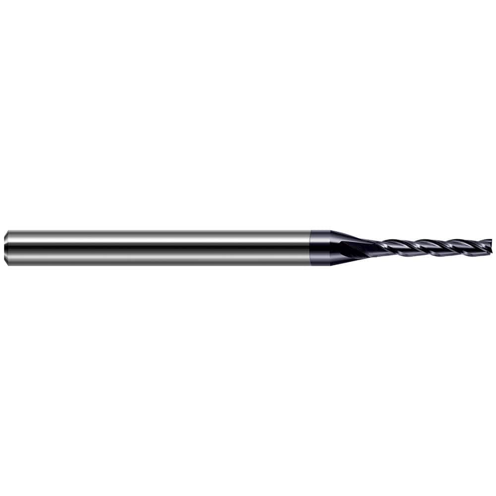 Harvey Tool - Square End Mills; Mill Diameter (Decimal Inch): 0.0650 ; Length of Cut (Decimal Inch): 0.3250 ; Material: Solid Carbide ; Finish/Coating: AlTiN ; Shank Diameter (Inch): 1/8 ; Single or Double End: Single - Exact Industrial Supply