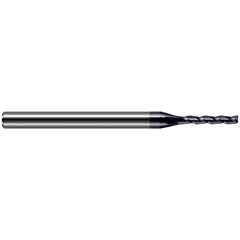 Harvey Tool - 0.105", 0.53" LOC, 1/8" Shank Diam, 2-1/2" OAL, 3 Flute Solid Carbide Square End Mill - Exact Industrial Supply