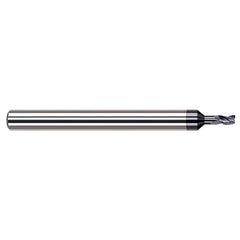 Harvey Tool - Square End Mills; Mill Diameter (Decimal Inch): 0.0300 ; Length of Cut (Decimal Inch): 0.0450 ; Material: Solid Carbide ; Finish/Coating: AlTiN ; Shank Diameter (Inch): 1/8 ; Single or Double End: Single - Exact Industrial Supply