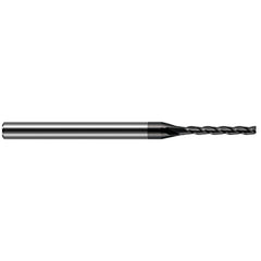 Harvey Tool - 1/8", 1" LOC, 1/8" Shank Diam, 2-1/2" OAL, 3 Flute Solid Carbide Square End Mill - Exact Industrial Supply
