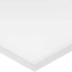 Plastic Sheet: Acetal, 5/8″ Thick, White, 8,500 psi Tensile Strength Rockwell M-90