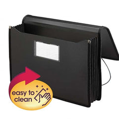 SMEAD - File Folders, Expansion Folders & Hanging Files Folder/File Type: Expanding Wallet Color: Black - Eagle Tool & Supply