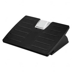 FELLOWES - Foot Rests Position Type: Adjustable Footrest Color: Black/Silver - Eagle Tool & Supply