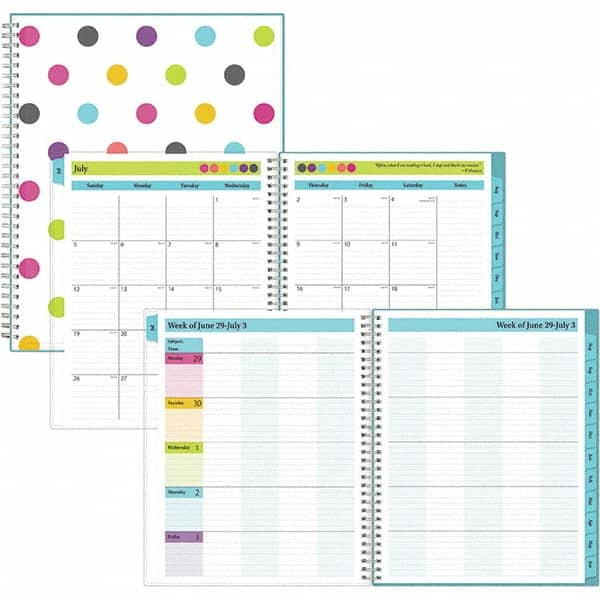 Blue Sky - Note Pads, Writing Pads & Notebooks Writing Pads & Notebook Type: Weekly/Monthly Planner Size: 11 x 8-1/2 - Eagle Tool & Supply