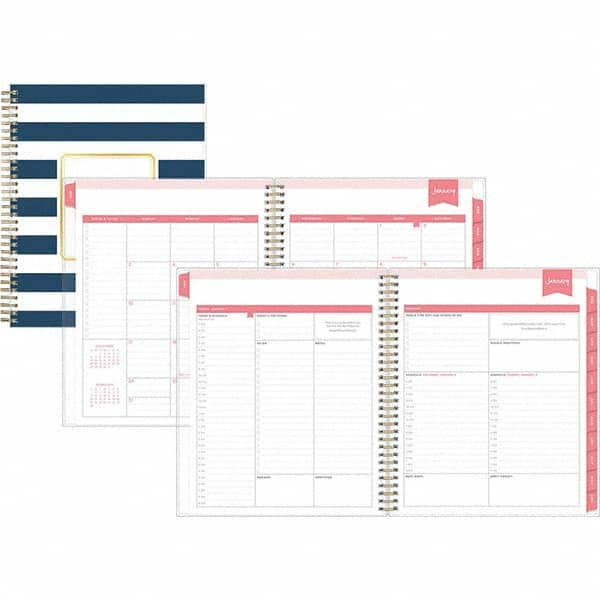 Blue Sky - Note Pads, Writing Pads & Notebooks Writing Pads & Notebook Type: Daily/Monthly Planner Size: 10 x 8 - Eagle Tool & Supply