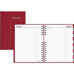 Brownline - Note Pads, Writing Pads & Notebooks Writing Pads & Notebook Type: Daily Planner Size: 10 x 7-7/8 - Eagle Tool & Supply