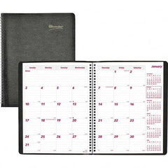 Brownline - Note Pads, Writing Pads & Notebooks Writing Pads & Notebook Type: Monthly Planner Size: 11 x 8-1/2 - Eagle Tool & Supply