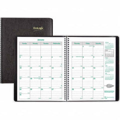 Brownline - Note Pads, Writing Pads & Notebooks Writing Pads & Notebook Type: Monthly Planner Size: 11 x 8-1/2 - Eagle Tool & Supply