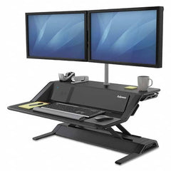 FELLOWES - Office Cubicle Workstations & Worksurfaces Type: Sit N Stand Width (Inch): 32-3/4 - Eagle Tool & Supply