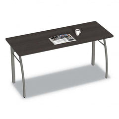 Linea Italia - Office Desks Type: Rectangular Desk Center Draw: No - Eagle Tool & Supply