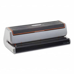 Swingline - Paper Punches Type: 20 Sheet Three-Hole Punch Color: Silver; Black - Eagle Tool & Supply