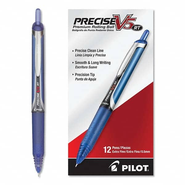 Pilot - Pens & Pencils Type: Roller Ball Pen Color: Blue - Eagle Tool & Supply