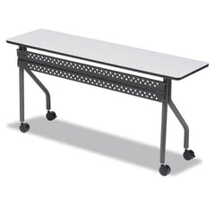 ICEBERG - Stationary Tables Type: Training Material: Melamine Laminate - Eagle Tool & Supply