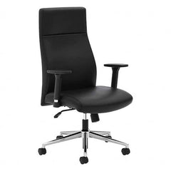 Hon - 47" High Executive High Back Leather Chair - Eagle Tool & Supply