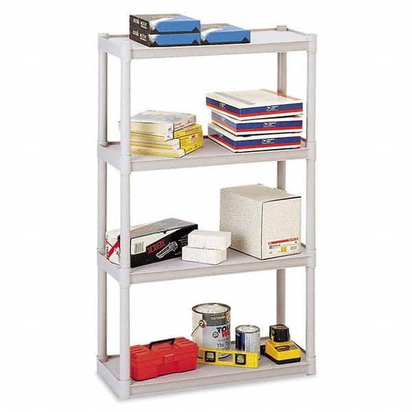 ICEBERG - Plastic Shelving Type: Open Shelving Shelf Capacity (Lb.): 75 - Eagle Tool & Supply