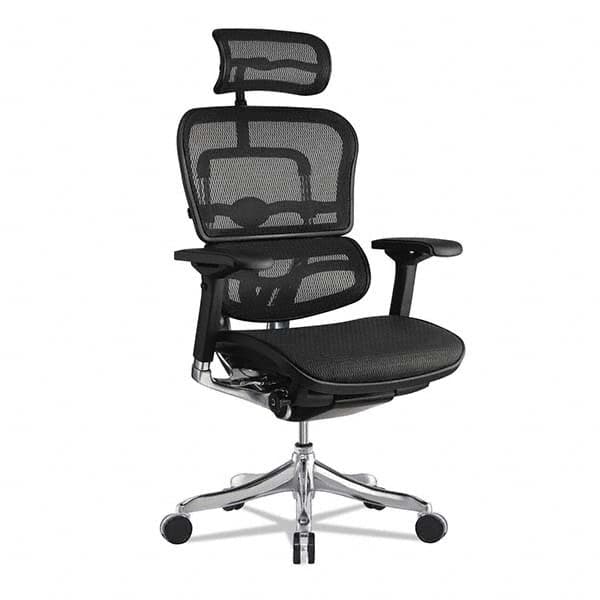 Eurotech - 44.91" High Mesh Office Chair - Eagle Tool & Supply