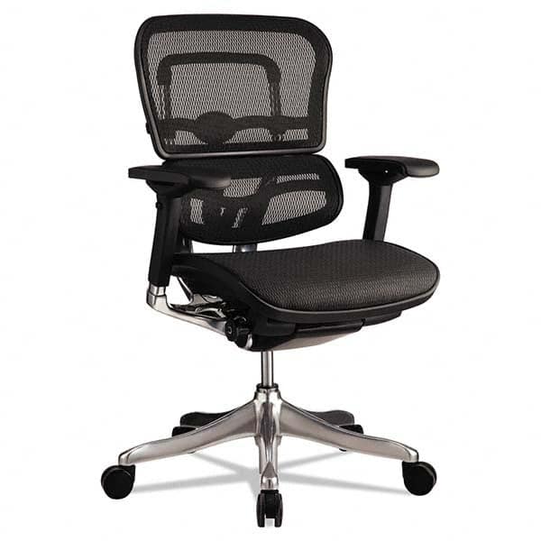 Eurotech - 44.69" High Mesh Office Chair - Eagle Tool & Supply