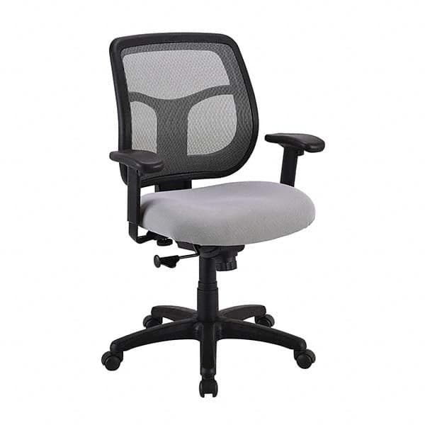 Eurotech - 38-1/2" High Mesh Office Chair - Eagle Tool & Supply