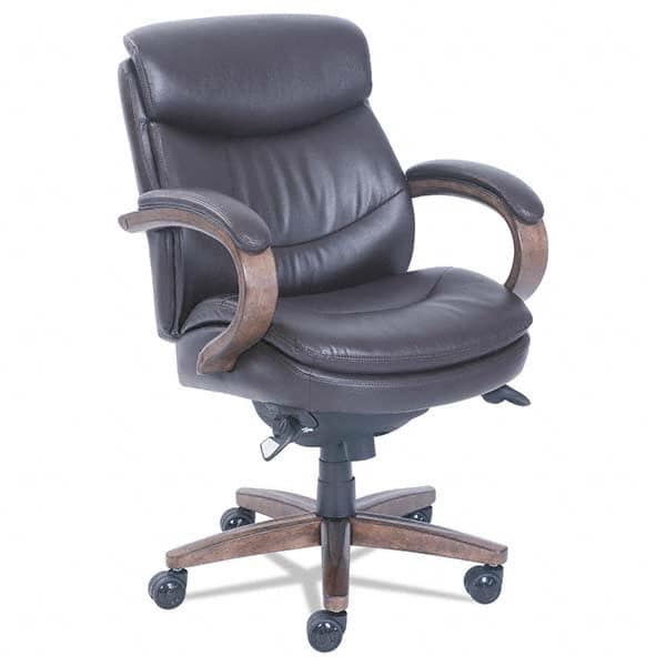 La-Z-Boy - 41" High Executive Mid Back Chair - Eagle Tool & Supply