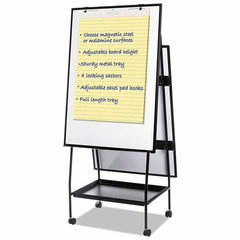 MasterVision - 74-7/8" High x 29-1/2" Wide Magnetic Dry Erase Board - Eagle Tool & Supply