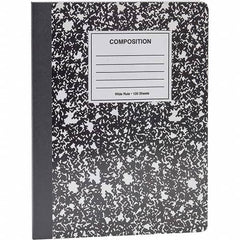 UNIVERSAL - Note Pads, Writing Pads & Notebooks Writing Pads & Notebook Type: Composition Book Size: 9-3/4 x 7-1/2 - Eagle Tool & Supply