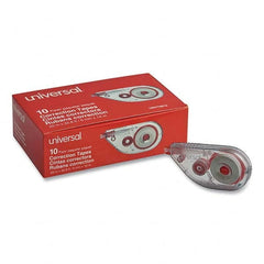 UNIVERSAL - Correction Fluid & Tape Type: Correction Tape Non-Refillable Tape Size: 1/5 x 393" - Eagle Tool & Supply