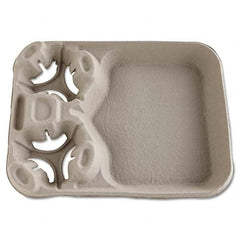 Chinet - Strongholder Molded Fiber Cup/Food Trays 8-44 oz 2-Cup Capacity 100/Carton - Eagle Tool & Supply