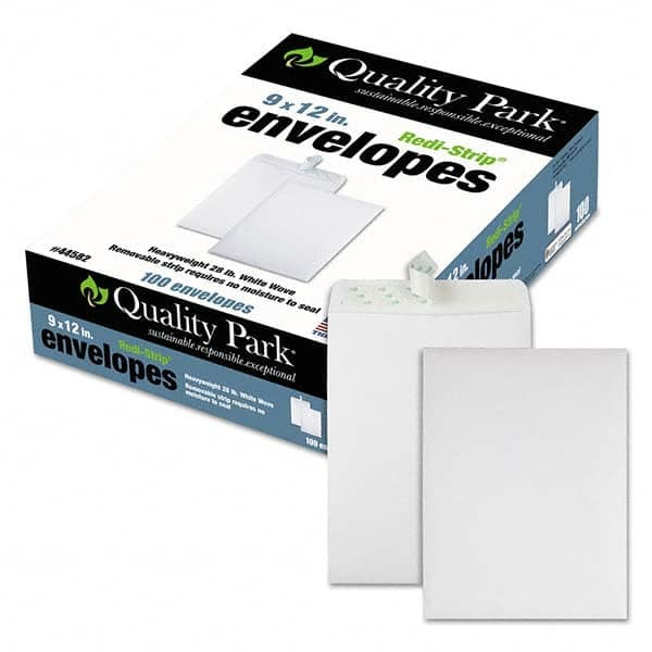 Quality Park - Mailers, Sheets & Envelopes Type: Catalog Envelope Style: Peel-Off Self-Seal - Eagle Tool & Supply