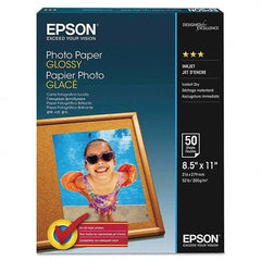 Epson - Office Machine Supplies & Accessories Office Machine/Equipment Accessory Type: Photo Paper For Use With: Inkjet Printers - Eagle Tool & Supply