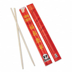 Royal Paper - Chopsticks, Bamboo, 9", 1000/Carton - Eagle Tool & Supply