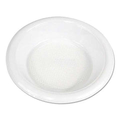 Boardwalk - Hi-Impact Plastic Dinnerware, Bowl, 10-12 oz, White, 1000/Carton - Eagle Tool & Supply