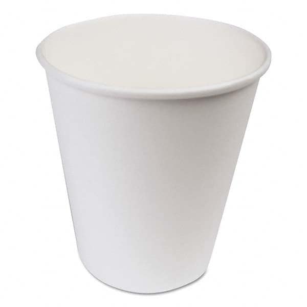 Boardwalk - Paper Hot Cups, 10 oz, White, 1000/Carton - Eagle Tool & Supply