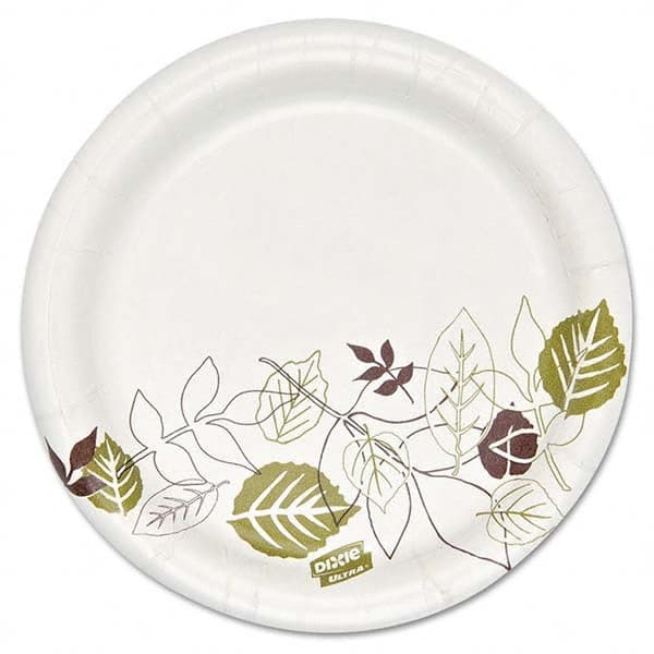 Dixie - Pathways Soak Proof Shield Heavyweight Paper Plates, 5 7/8" Diam,1000/Carton - Eagle Tool & Supply